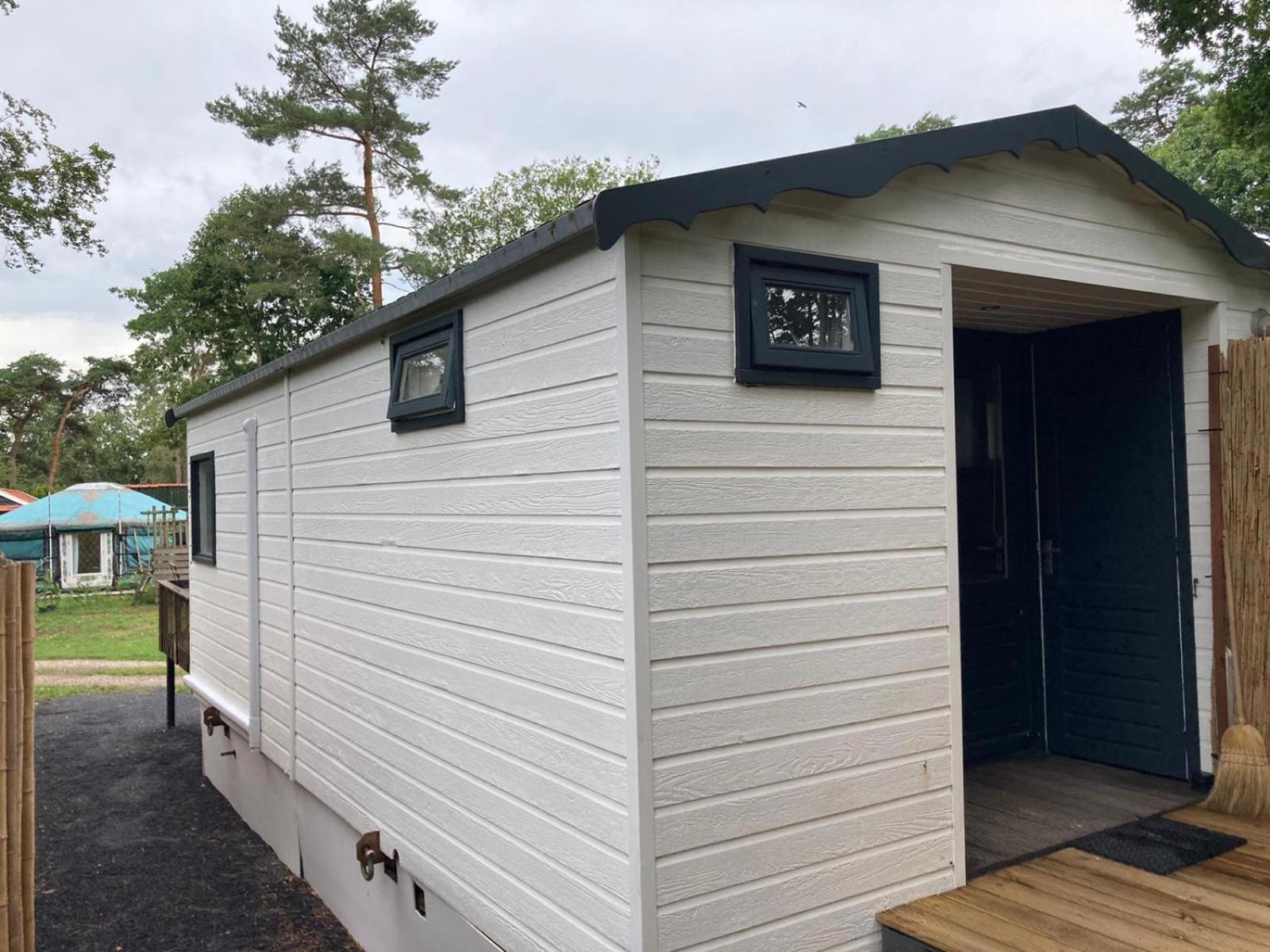 Tiny House 'T Heidehoes In Usselo Enschede Buitenkant foto